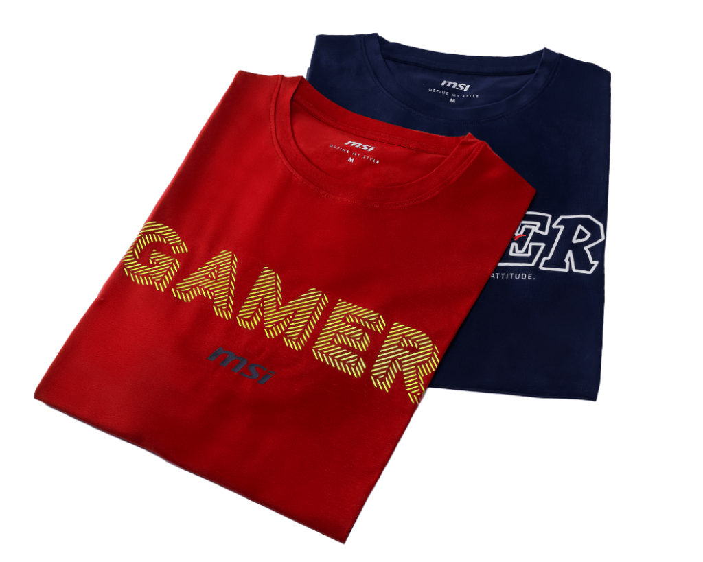 MSI T-shirt rafraîchissant Série Gamer rouge brique - Boutique en ligne officielle de MSI France
