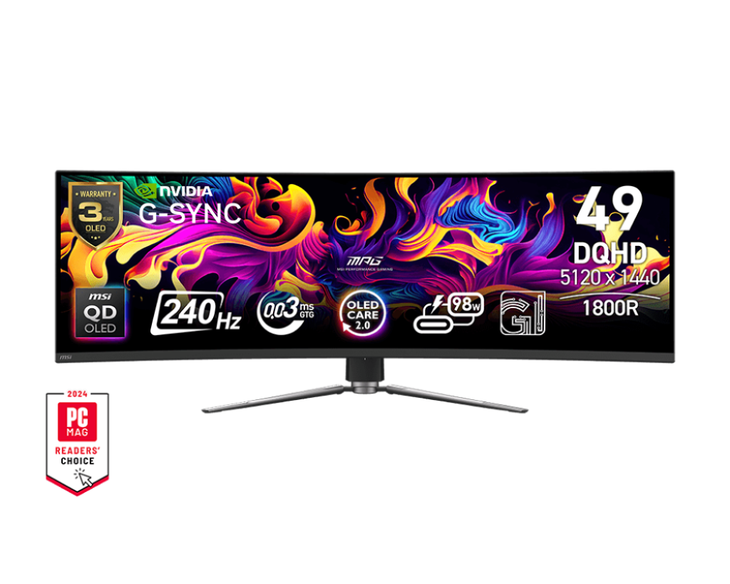 Écran Gamer | MPG 491CQPX QD-OLED - Boutique en ligne officielle de MSI France