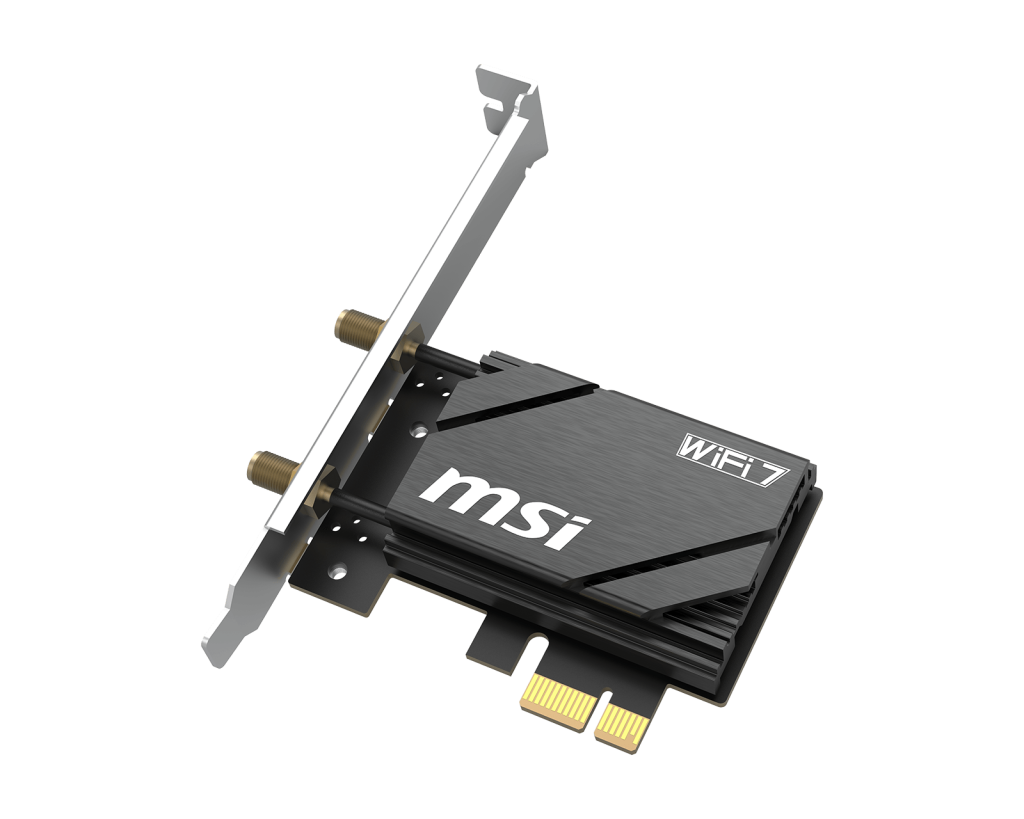 MSI HERALD BE6500 WiFi 7 PCIe Card - Boutique en ligne officielle de MSI France
