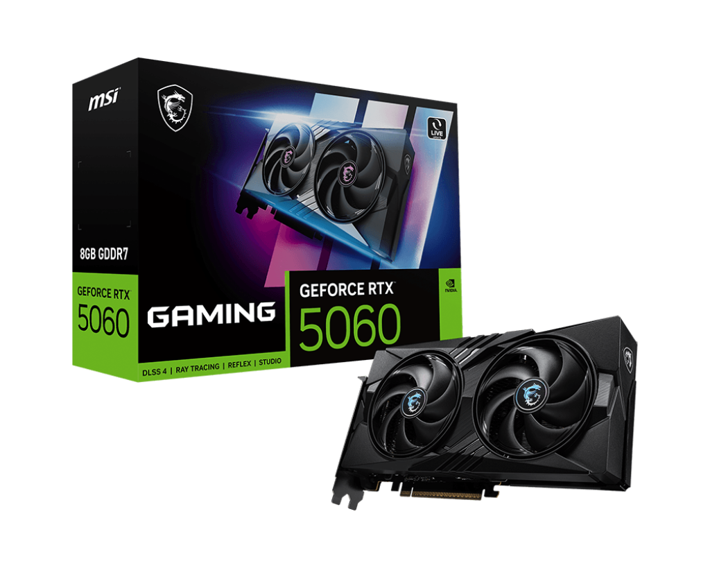 GeForce RTX 5060 8G GAMING - Boutique en ligne officielle de MSI France