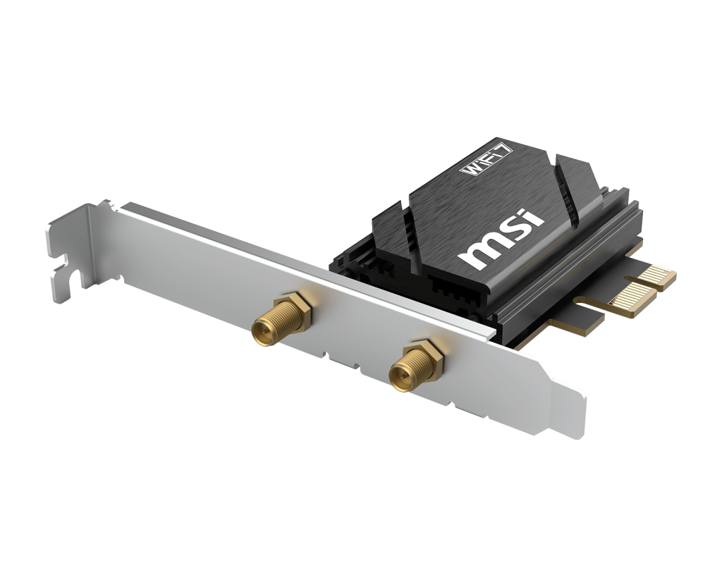 MSI HERALD BE6500 WiFi 7 PCIe Card - Boutique en ligne officielle de MSI France