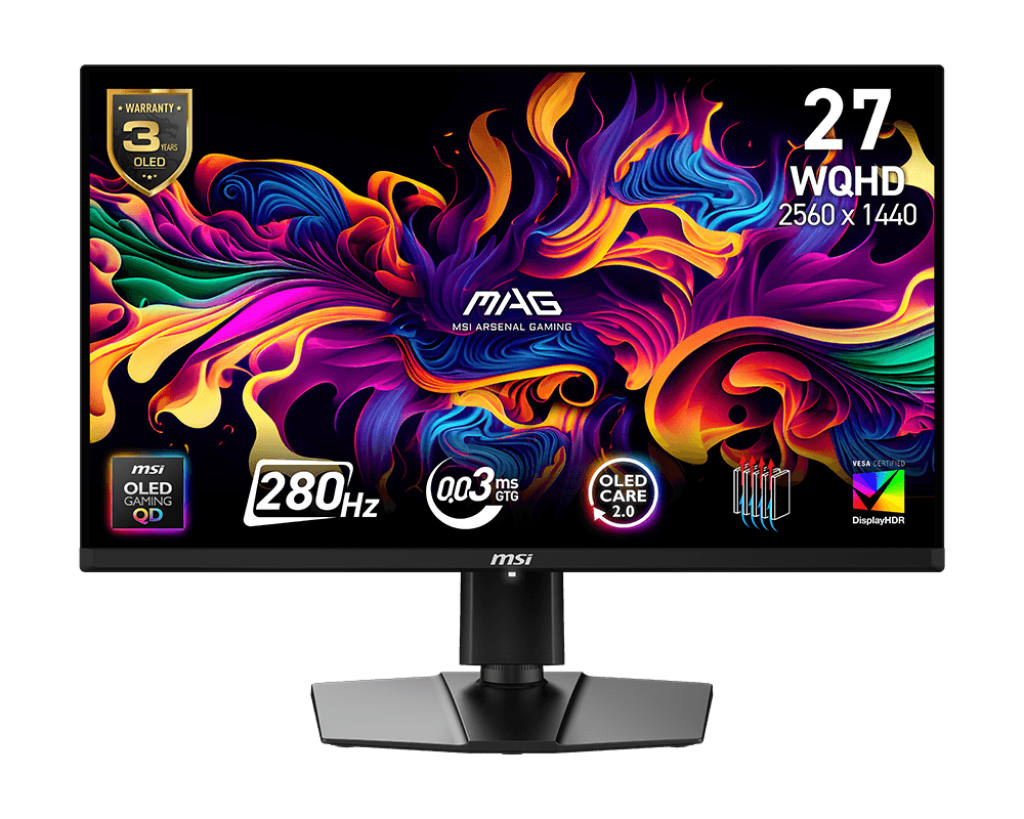 Pack de 2 Écrans Gamer | MAG 271QP QD-OLED X28 - Boutique en ligne officielle de MSI France