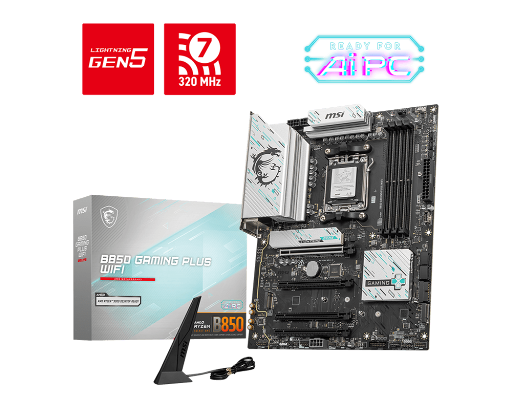B850 GAMING PLUS WIFI - Boutique en ligne officielle de MSI France