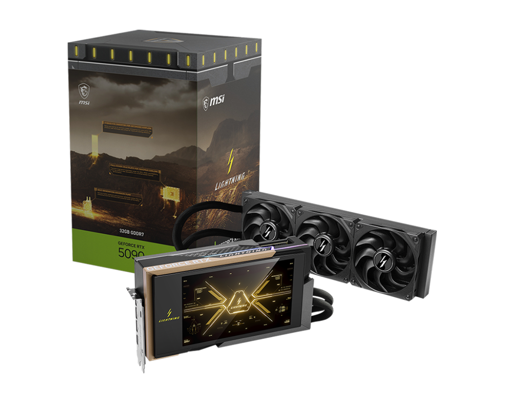 GeForce RTX 5090 32G LIGHTNING Z - Boutique en ligne officielle de MSI France
