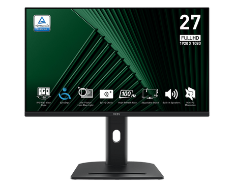 Écran PC bureautique | PRO MP275PG - Boutique en ligne officielle de MSI France