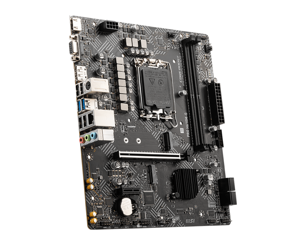 PRO H610M-G - Boutique en ligne officielle de MSI France