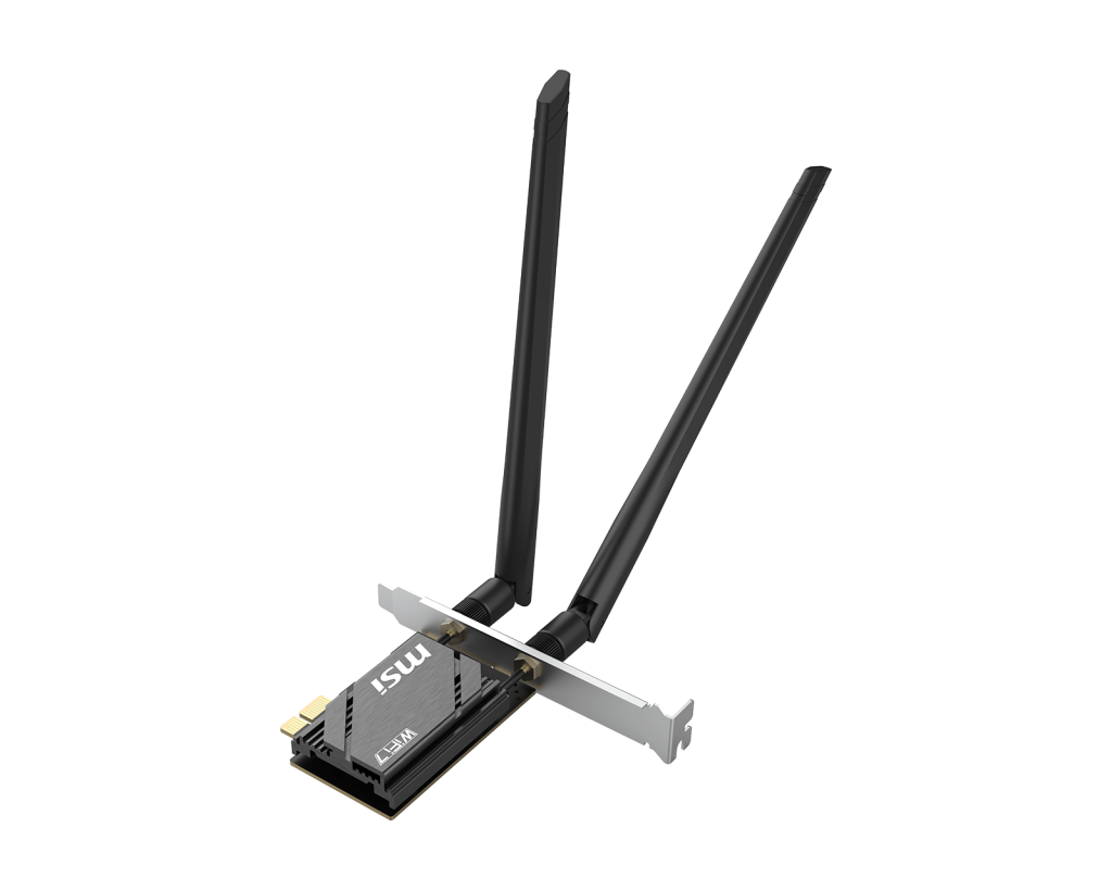 MSI HERALD BE6500 WiFi 7 PCIe Card - Boutique en ligne officielle de MSI France