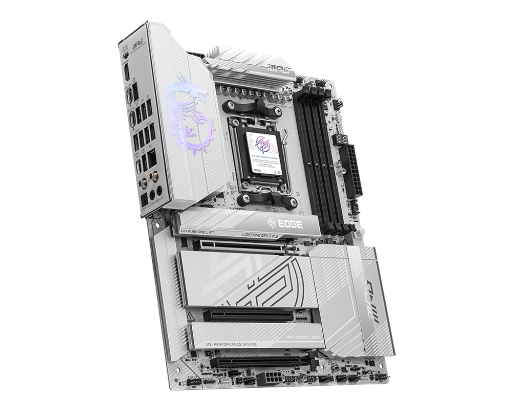 MSI MPG X870E EDGE TI WIFI Motherboard | AM5 | 5G LAN | USB4