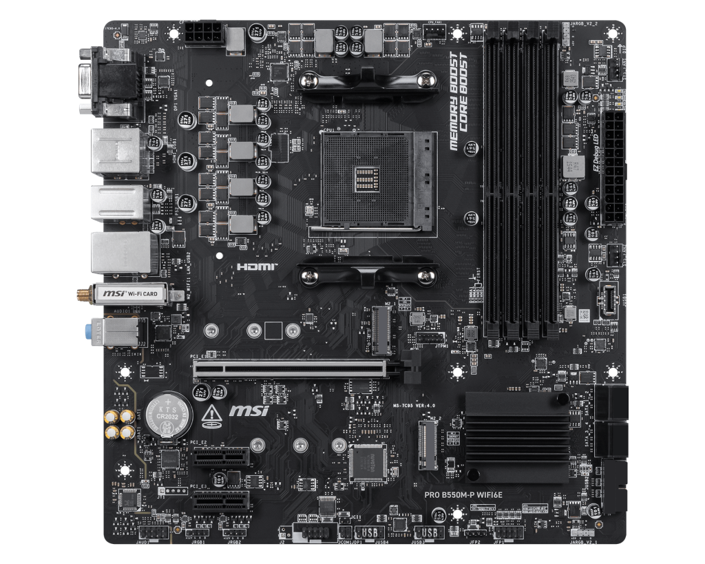 PRO B550M-P WIFI6E - Boutique en ligne officielle de MSI France