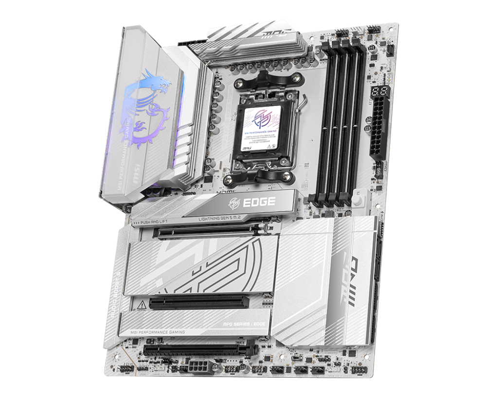 MSI MPG X870E EDGE TI WIFI Motherboard | AM5 | 5G LAN | USB4