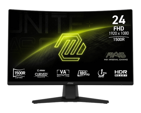 MSI MAG 242C 24" Curved FHD 180Hz 1ms