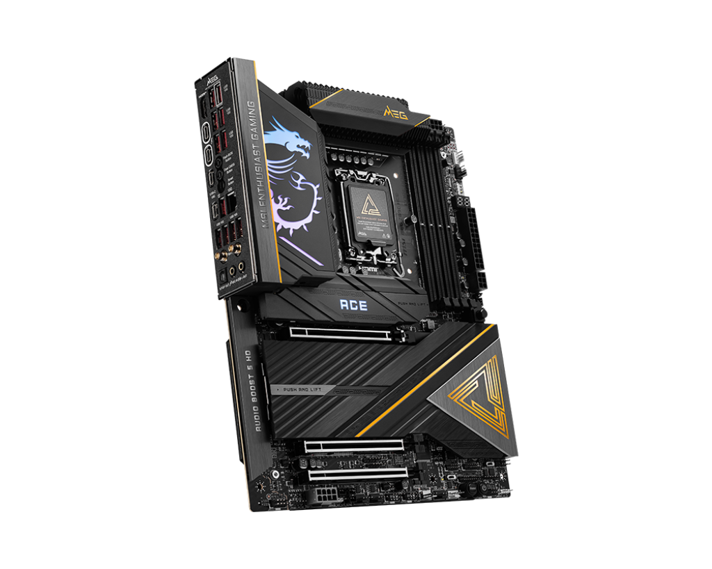 MEG Z890 ACE - Intel Z890 - Socket LGA1851 - ATX - Wi-Fi 7 - Compatible processeurs Intel Core Ultra - Support DDR5 - Boutique en ligne officielle de MSI France