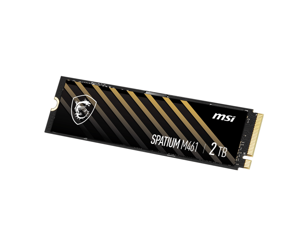 SSD | SPATIUM M461 PCIe 4.0 NVMe M.2 2TB - Boutique en ligne officielle de MSI France