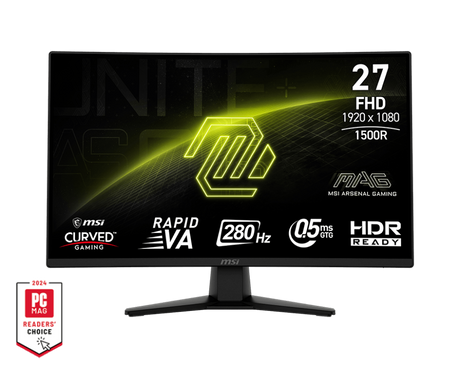 Écran Gamer | MSI MAG 274CXF 27" Curved FHD 280Hz 0.5ms - Boutique en ligne officielle de MSI France