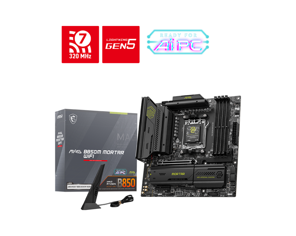 MAG B850M MORTAR WIFI - Boutique en ligne officielle de MSI France