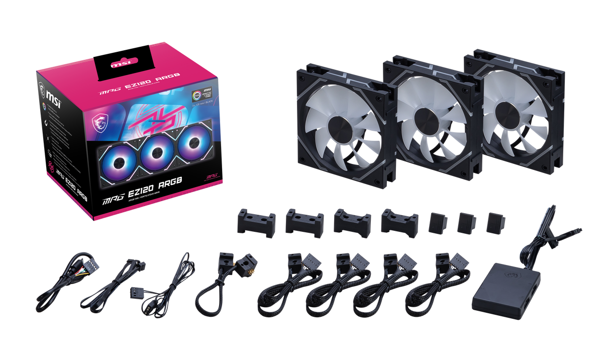 MPG EZ120 ARGB-3B (hub et câble inclus) - Boutique en ligne officielle de MSI France