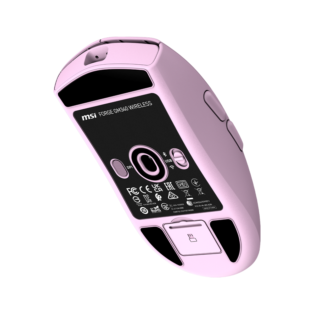 MSI FORGE GM340 WIRELESS VIOLET - Boutique en ligne officielle de MSI France