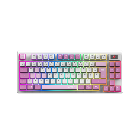 MSI FORGE GK600 TKL W VIOLET FR - Boutique en ligne officielle de MSI France