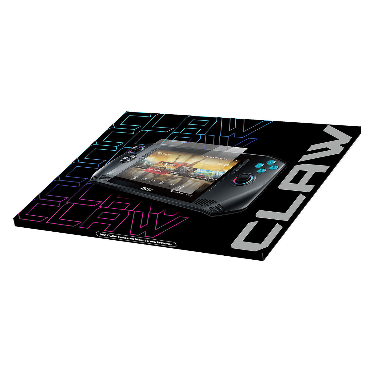 7" MSI Claw Tempered Glass Screen Protector (protection écran Claw 7) - Boutique en ligne officielle de MSI France