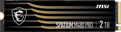 MSI SPATIUM M480 PRO PCIe 4.0 NVMe M.2 2TB - Boutique en ligne officielle de MSI France
