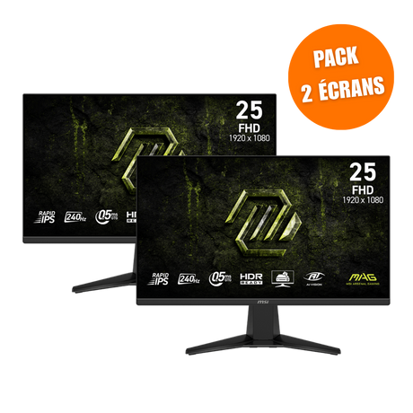 MSI MAG 255F X24 - Pack de 2 - Boutique en ligne officielle de MSI France