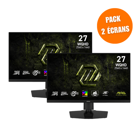 MSI MAG 274QPF X32 - Pack de 2 - Boutique en ligne officielle de MSI France