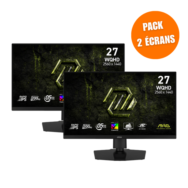 MSI MAG 274QPF X32 - Pack de 2 - Boutique en ligne officielle de MSI France
