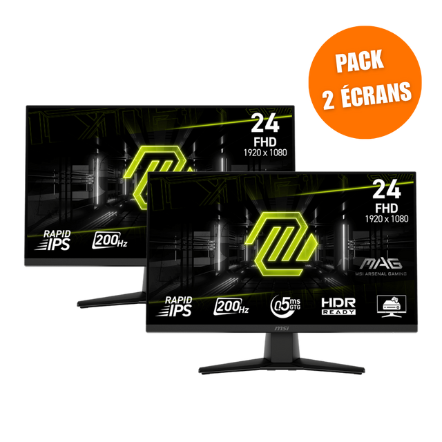 MSI MAG 242F - Pack de 2 - Boutique en ligne officielle de MSI France
