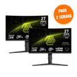 MSI MAG 275CQPF - Pack de 2 - Boutique en ligne officielle de MSI France