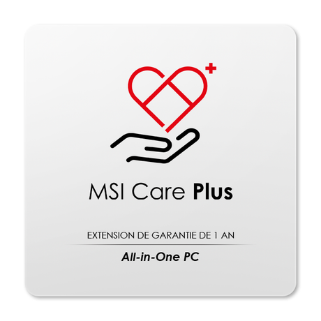 1 an - Extension de garantie pour PC tout-en-un - Boutique en ligne officielle de MSI France
