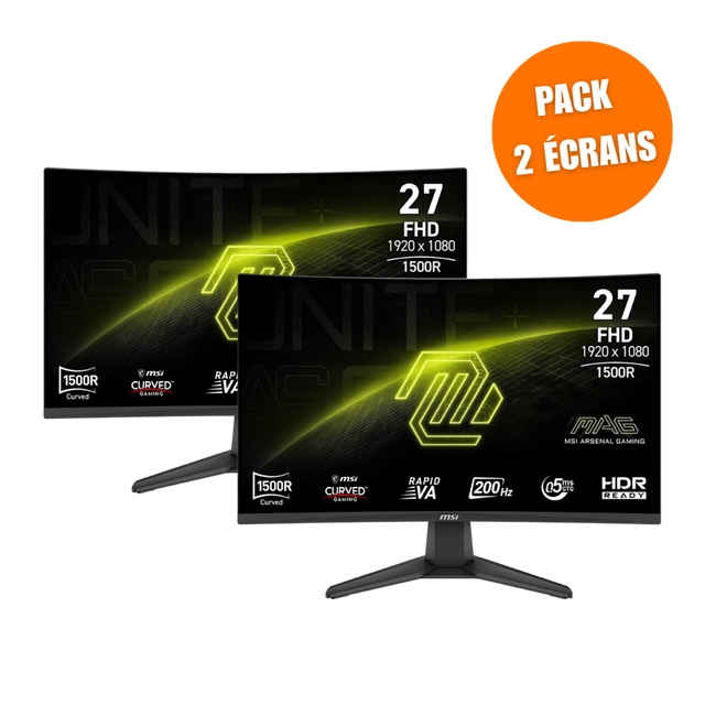 MSI MAG 276CF E20 - Pack de 2 - Boutique en ligne officielle de MSI France