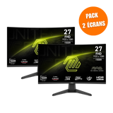MSI MAG 27CQ6F - Pack de 2 - Boutique en ligne officielle de MSI France