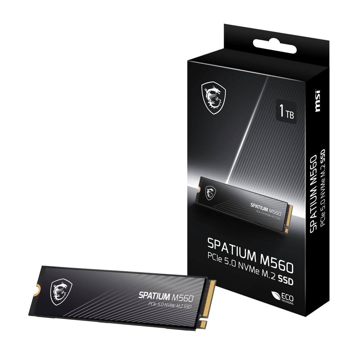SSD | SPATIUM M560 PCIe 5.0 NVMe M.2 1TB - Boutique en ligne officielle de MSI France