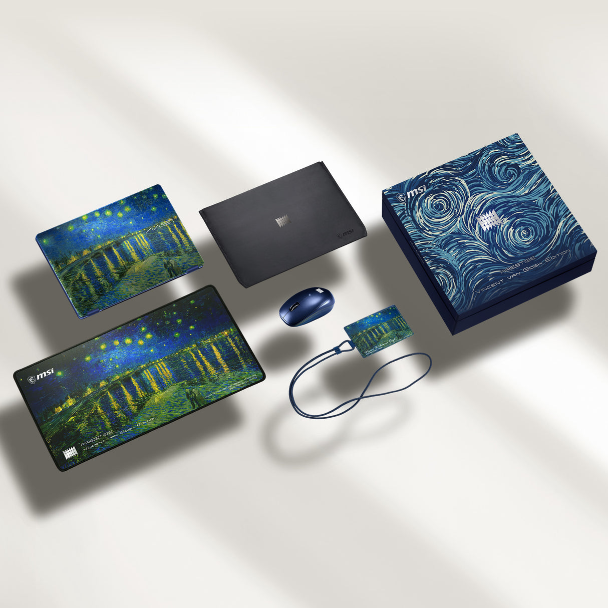 MSI Prestige 14 Flip AI+ Starry Night Over the Rhone-261FRN - Boutique en ligne officielle de MSI France
