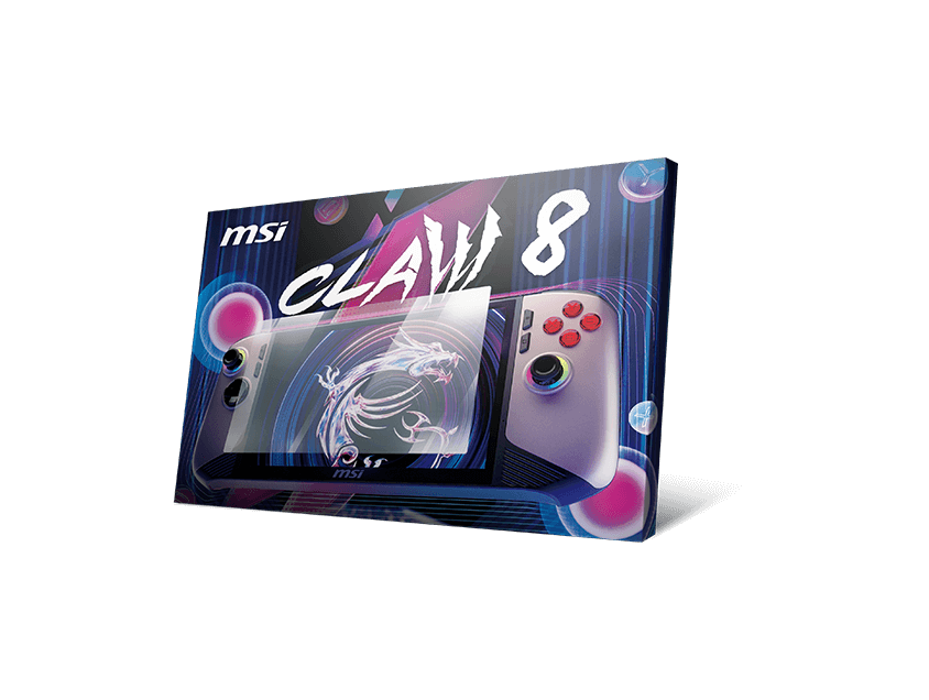 8" MSI Claw Tempered Glass Screen Protector (protection écran Claw 8) - Boutique en ligne officielle de MSI France