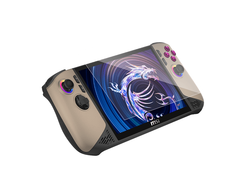 8" MSI Claw Tempered Glass Screen Protector (protection écran Claw 8) - Boutique en ligne officielle de MSI France