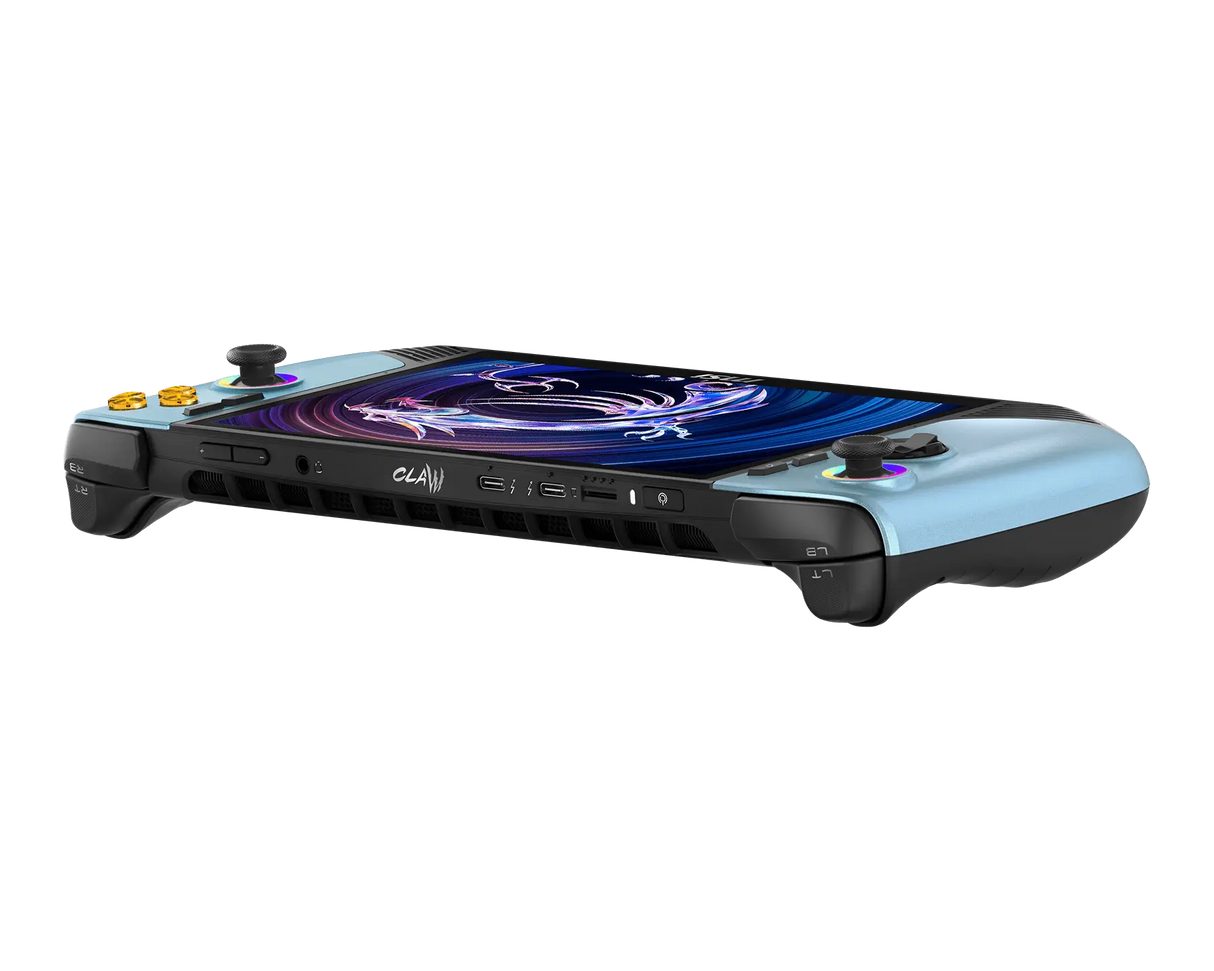 MSI Claw 8 AI+ A2VM Glacier Blue-246FR EDITION LIMITEE - Boutique en ligne officielle de MSI France
