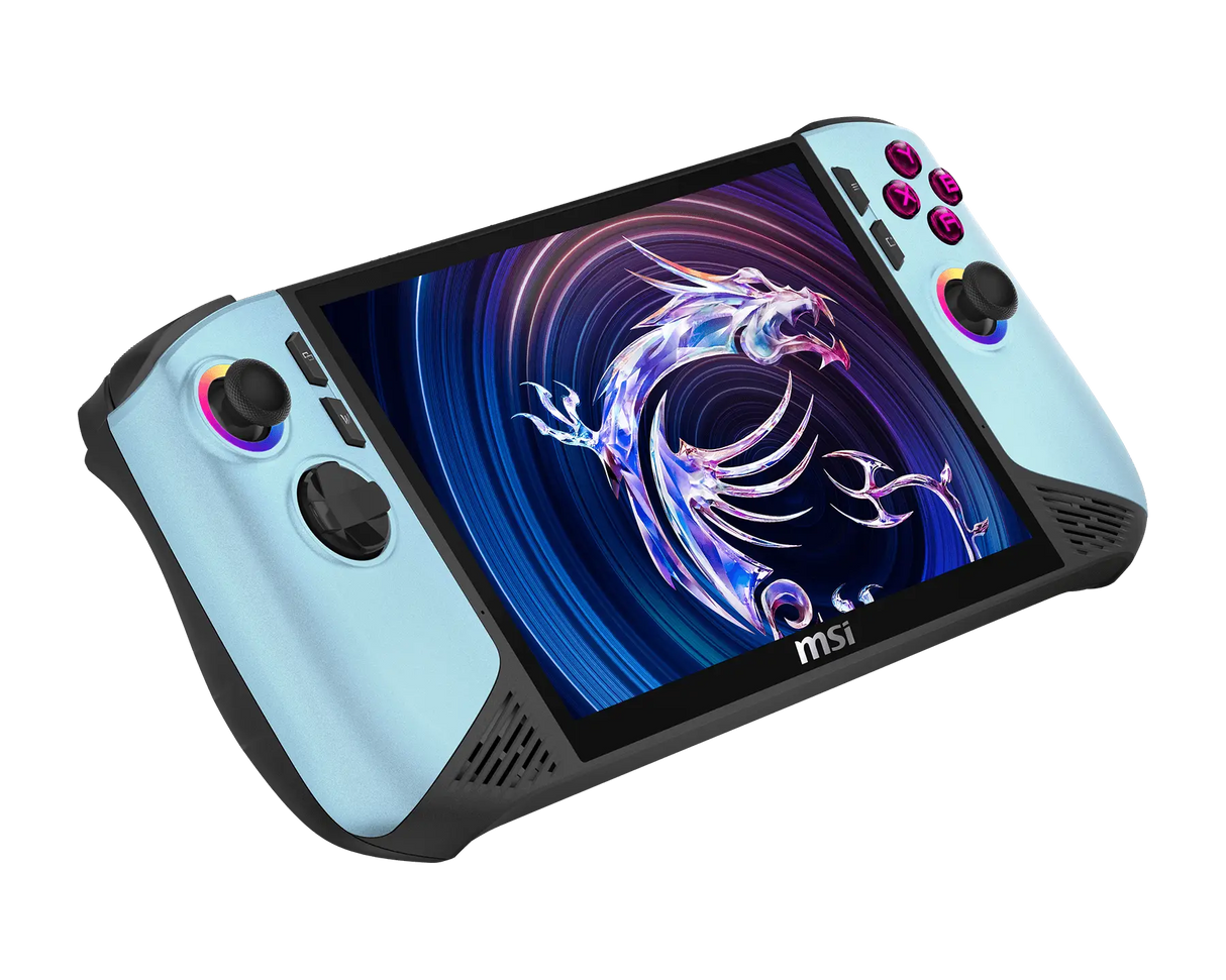 MSI Claw 8 AI+ A2VM Glacier Blue-246FR EDITION LIMITEE - Boutique en ligne officielle de MSI France