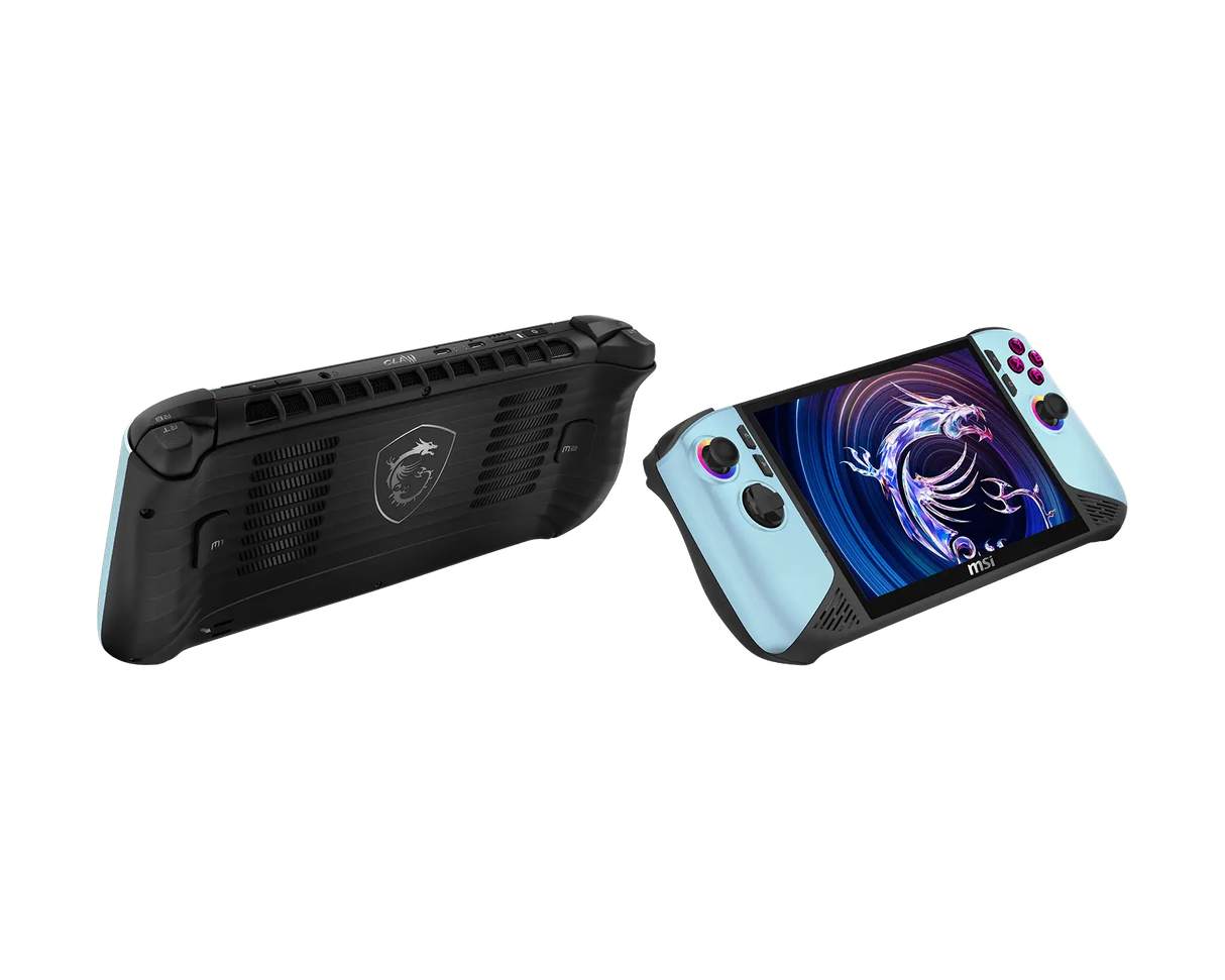 MSI Claw 8 AI+ A2VM Glacier Blue-246FR EDITION LIMITEE - Boutique en ligne officielle de MSI France